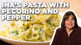 Ina Garten's Pasta with Pecorino and Pepper | Barefoot Contessa | Food Network