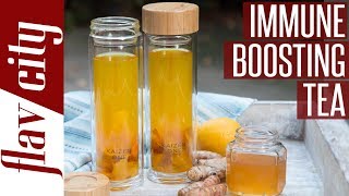 Flu & Cold Wellness Tea  Immune Boosting Turmeric Tea