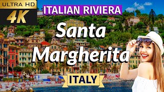 [4k] Santa Margherita Ligure Travel Guide 2024 | Santa Margherita Ligure Italian Riviera must see