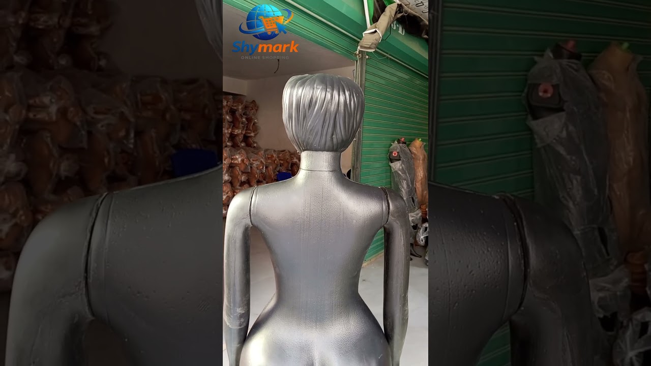 Mdoli Wa Kike Full Body Mannequin Black