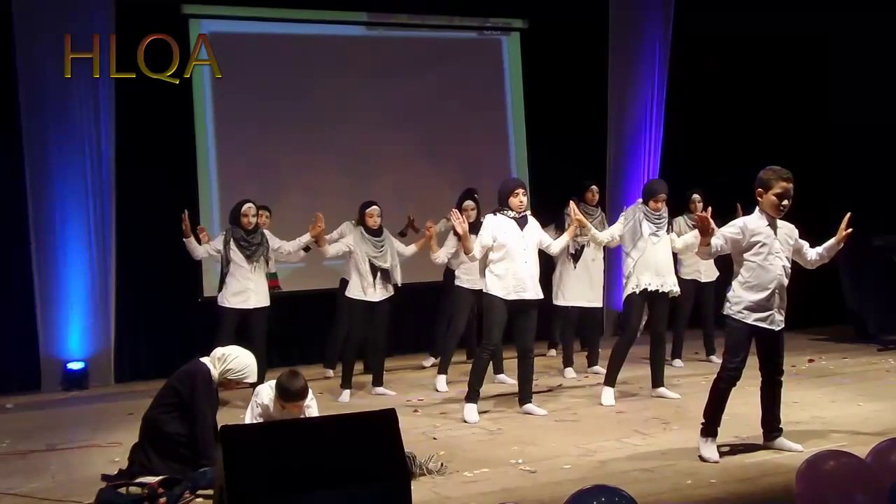 لوحة فنية عن معاناة الشعب الفلسطيني