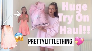 HUGE PRETTY LITTLE THING HAUL // AUTUMN WINTER TRY ON HAUL!!🎀💖