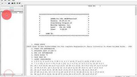 PART 111 - Error correction in load combination
