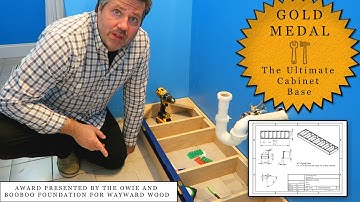 The Ultimate Cabinet Base - Bathroom Vanity Build Part I