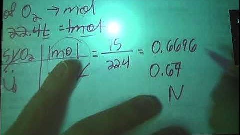 The Mole Pt2 volume conversions