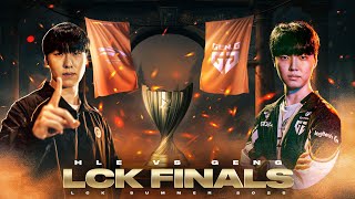 LCK GRAND FINALS - HLE VS GENG - SUMMER 2025