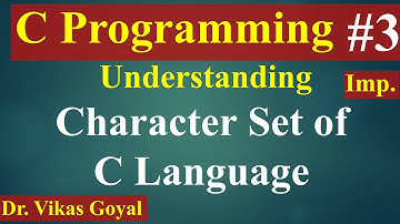 #3 Character Set of C Language (with Notes) | C Programming | C Language