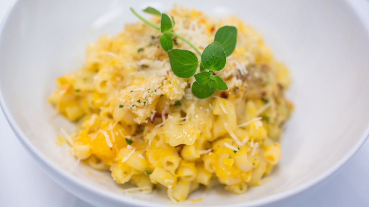 Recipe Rehab Season 1 Recipe How-To: Creamy Butternut Squash Mac and Cheese - YouTube