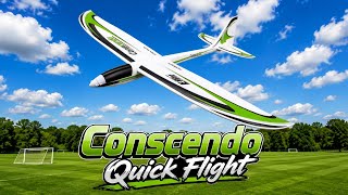 E-Flite Conscendo quick morning flight