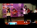 Hime & Aya (Vermillion Project) - Miss You (AAA karaoke) @ Gelar Jepang 19 Universitas Indonesia