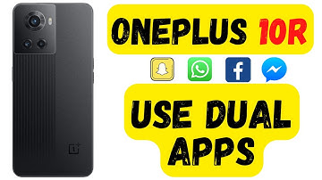 Oneplus 10R dual apps | Enable Clone Facebook Messenger, Instagram