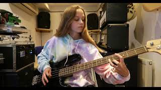 Hysteria - Muse Bass Cover By Lola