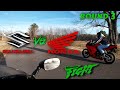 Honda CBR600rr vs Suzuki gsx750f