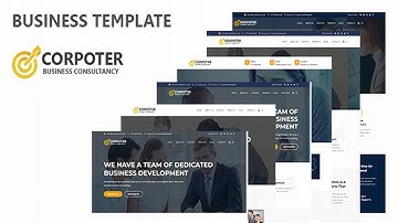 Corpoter - Consulting & Business HTML Template | Themeforest Website Templates and Themes