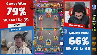 Mohamed Light vs Airsurfer June Monthly Finals Clash Royale League 2023