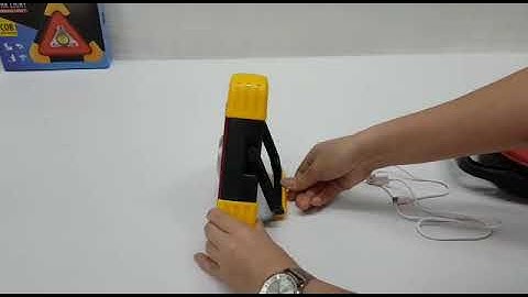 Hurry Bolt Multi Function Work Light / Triangle LED Touch Light Warning Light USB Charger