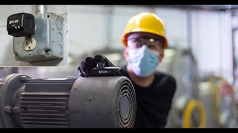 Wireless, real time vibration and temperature monitoring with FLIR SV87 Kit