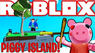  Making PIGGY ISLAND in SKYBLOCK - Roblox Live!