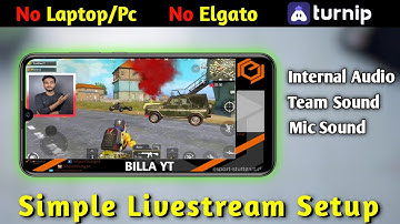 How To Live Stream PUBG Like Kaztro | Stream On Mobile | live With Internal Audio & Mic Without Pc