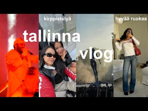 Tallinna vlog: the weeknd keikka, kirppistelyä, hyvää ruokaa ja seuraa 💖