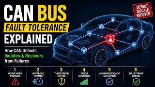 CAN Bus Fault Tolerance Explained | How CAN Detects, Isolates & Recovers from Failures
