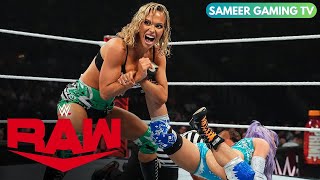 WWE 2K24 - Candice LeRae vs. Maxxine Duprie | Monday Night Raw