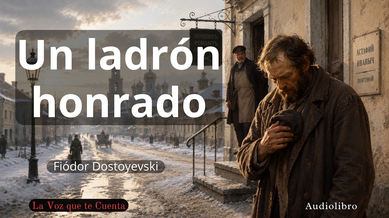 Un ladrón honrado — Fiódor Dostoyevski | Audiolibro completo en español | Voz humana real