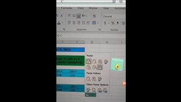 TRANSPOSE IN EXCEL #excel #exceltips #exceltricks #excelformula #exceltutorial #exceltraining