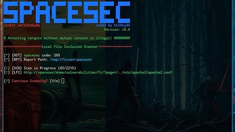 LFI Scanner (Local File Inclusion)