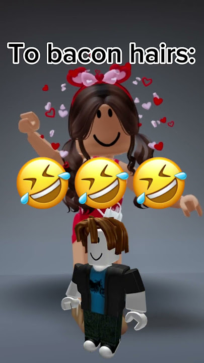 EWWW BACON HAIRS🤢🤮🤮 #roblox #robloxshorts #shorts #viral #fyp  #youtubefeed #fendigamingroblox