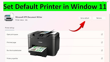 How to Set Default Printer in Windows 11