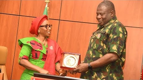 New NAOWA President, Mrs Mernan Oluyede Visits Army Headquarters: COAS Calls For Unity