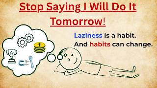 Learn English with Story || I Will Do It Tomorrow || Level 1 English Listening and Speaking Practice