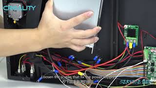 Service tutorial CR 10S Pro V2 power supply replacement