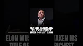 Again No.1 Elon Musk Still The Richest Man Of The World
