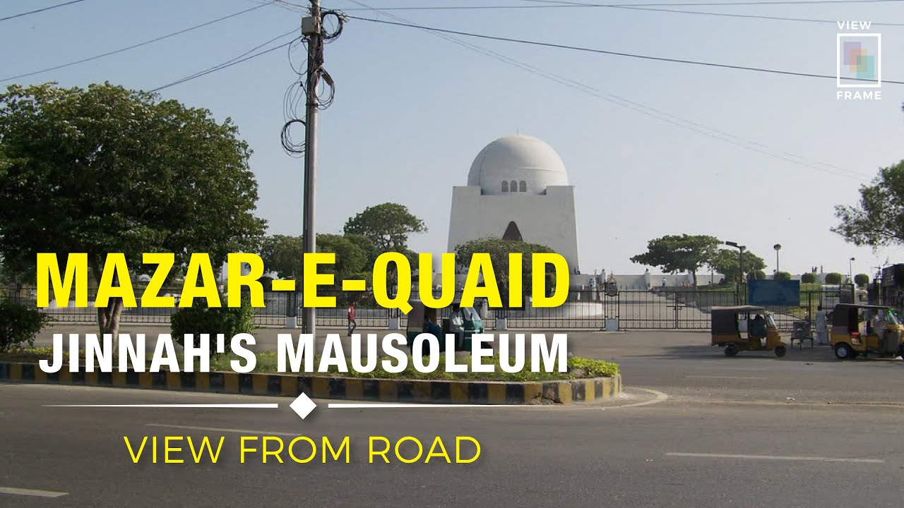 Mazar-e-Quaid, Jinnah's Mausoleum View from Road l Beautiful Karachi Pakistan
