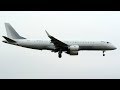 Omniflys Embraer Lineage-1000 landing runway 14 at ZRH