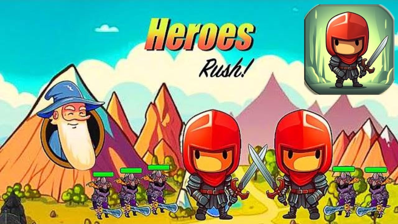Heroes Rush! Adventure RPG Gameplay Android