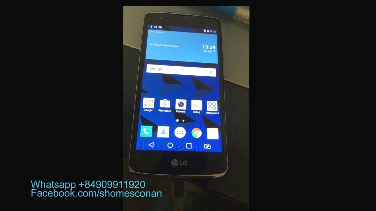 Remove google account lock LG K8 K350Z K371 K350E K350F K350N US375