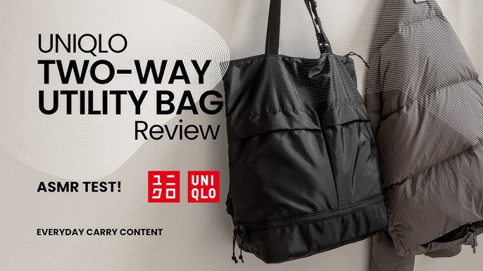 I bought the trending £12 Uniqlo bag and can't believe how much I can get  in it - it's like a Tardis