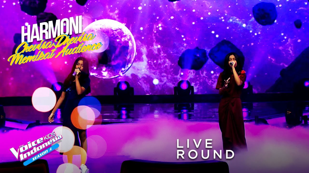 Chevira \u0026 Dhevira - Anganku Anganmu | Live Round | The Voice Kids Indonesia Season 4 GTV 2021