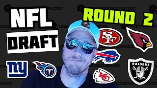 2026 NFL Draft Coverage for Round 2 (Live Reactions)
