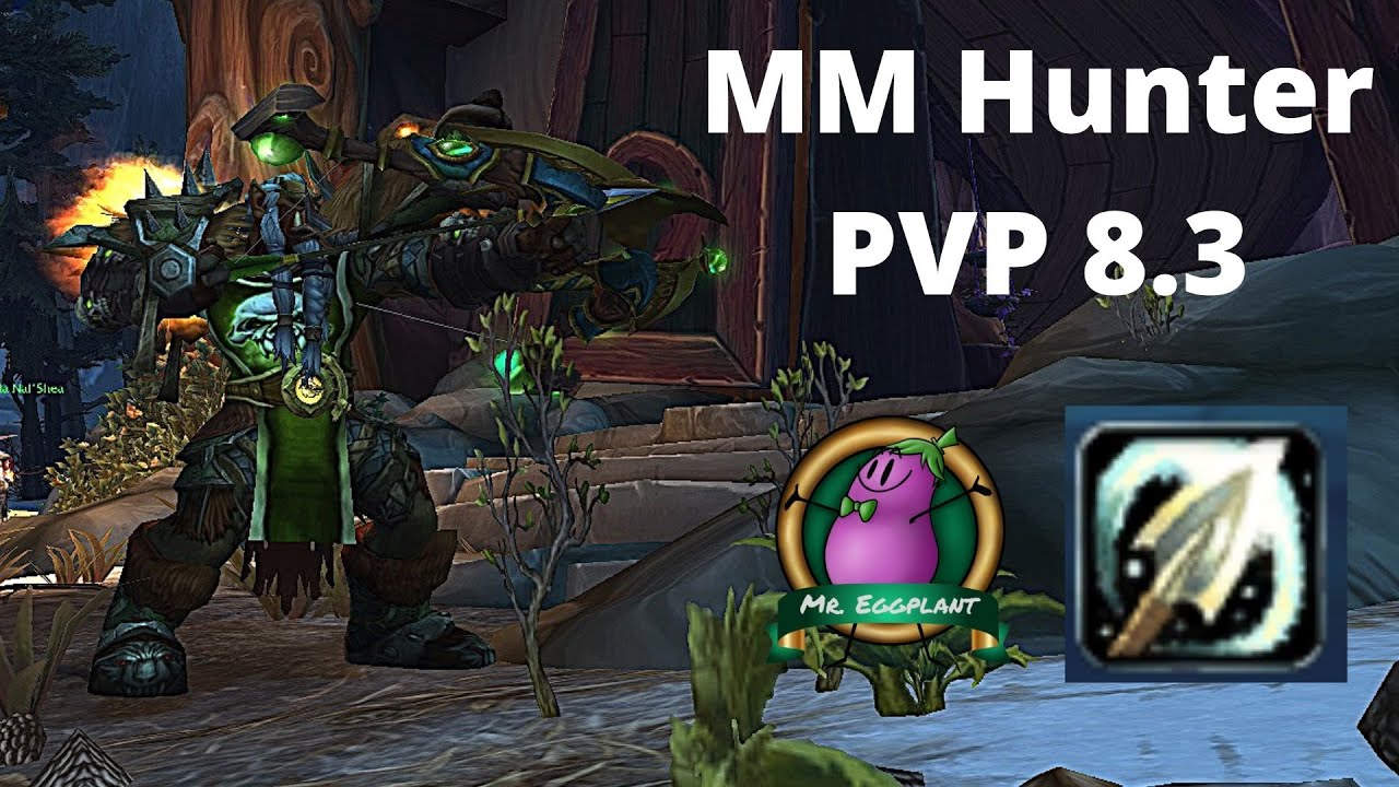 Long Range in BGs = Amazing Fun! | MM Hunter PVP | World of Warcraft 8.3