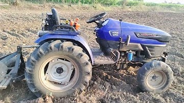 farmtrac ATOM 26 Big Tyre demo/mini tractor  4×4#tractor lover