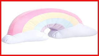 Amazon Basics Kids Unicorns & Rainbows Decorative Pillow: Soft Comfort Meets Playful Style screenshot 3