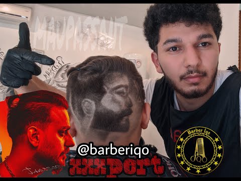 xpert -in  saçda tattoo portretini çəkdim. saç kəsimi @barberiqo . XXXPERT — MAUPASSANT.