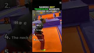 Ranking best trampoline moments #shorts
