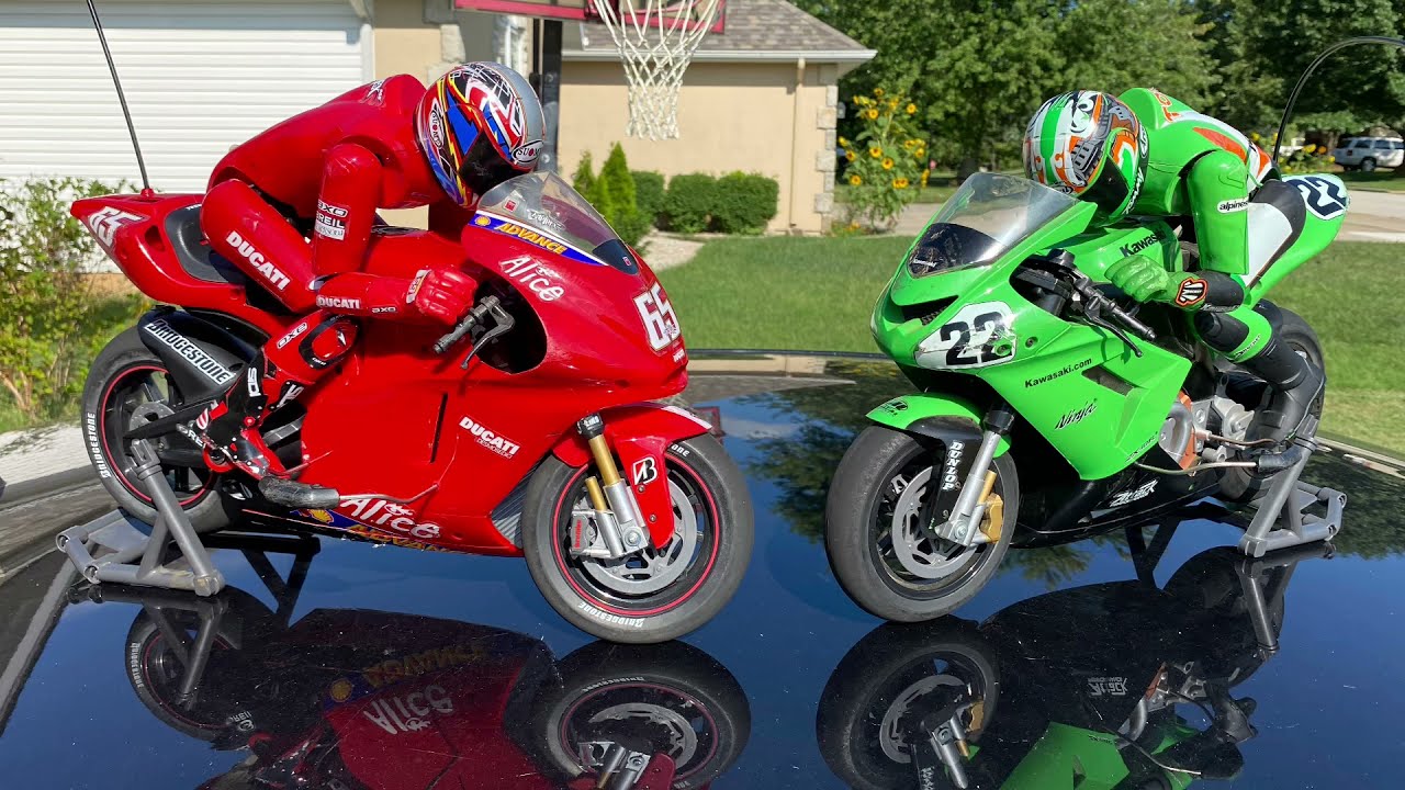 Nikko 1:5 Rc Motorcycles - YouTube