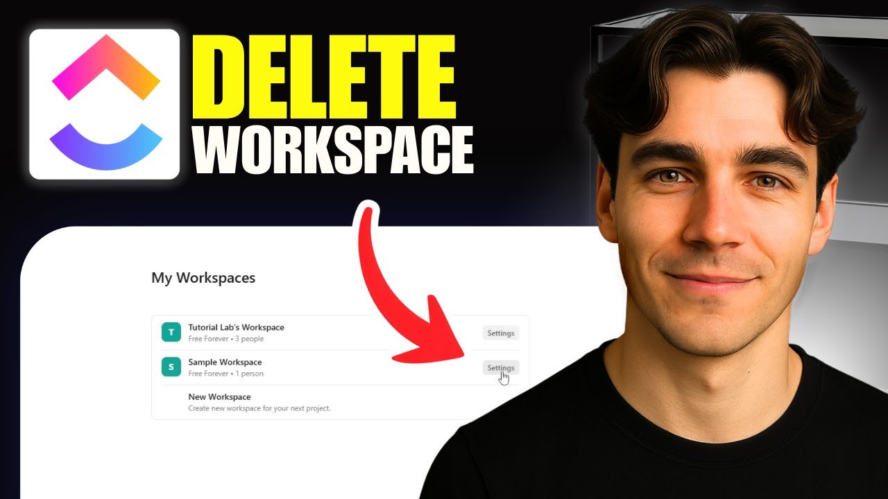 How To Delete Workspace In ClickUp (Tutorial 2026)