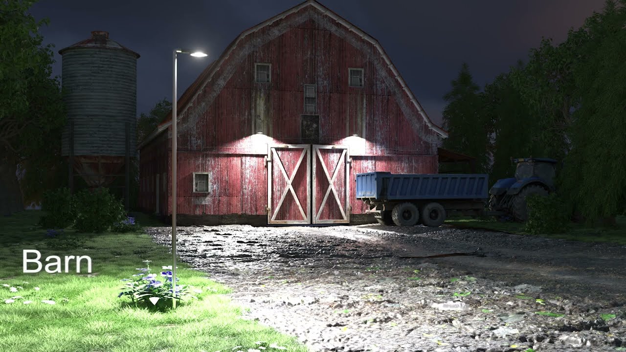Outdoor LED Barn Light | CINOTON Modern Waterproof Fixtures For Anywhere